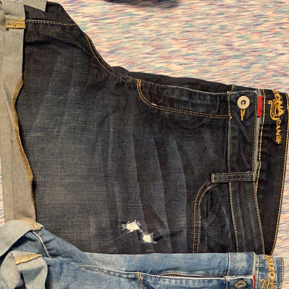 Arizona cuffed jean shorts